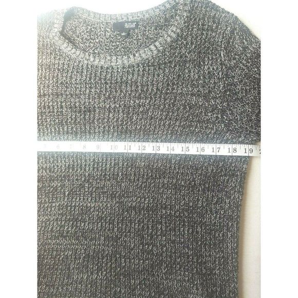 A new approach Sweater Boho Size Large Knit Womens Crocheted Oversized Gray Sz L - Picture 11 of 12